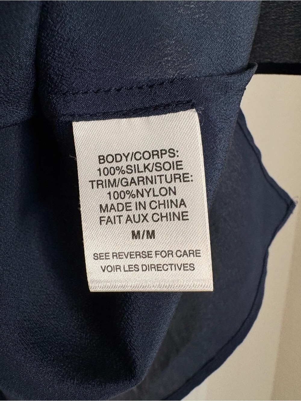 Cami NYC Navy V-Neck Tank - Picture 4 of 10